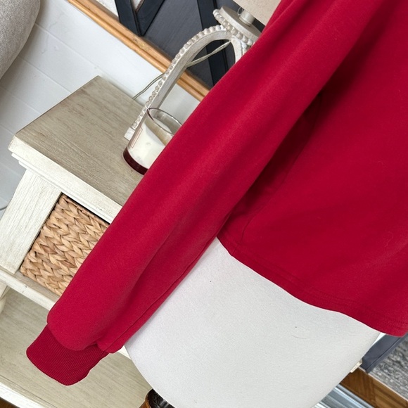 Women's Red USA Graphic Sweatshirt women’s tee top - Picture 4 of 5